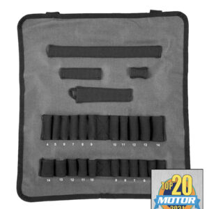 Socket Organizer - Socket Roll Metric Pro