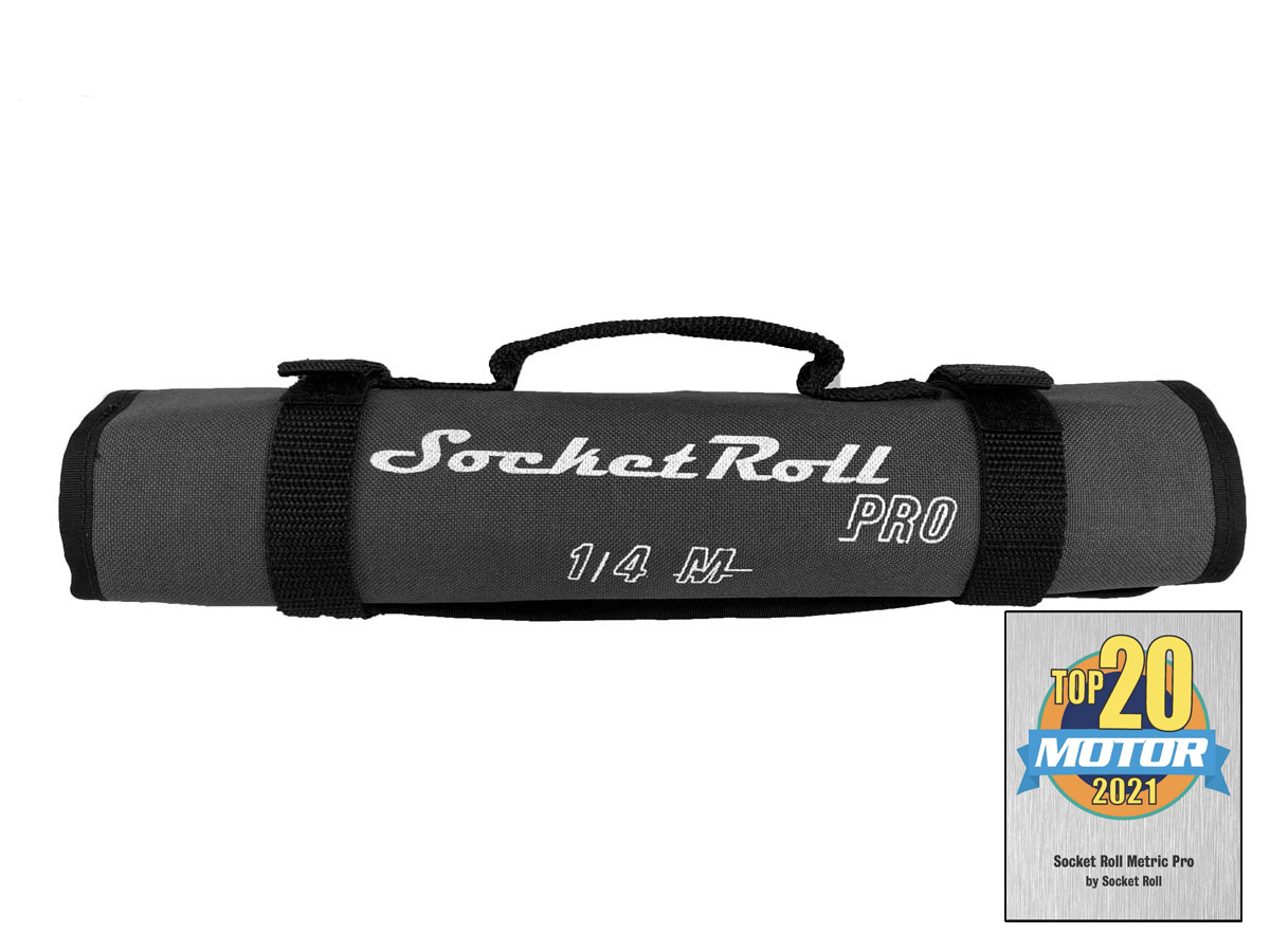 Socket Organizer - Socket Roll Metric Pro