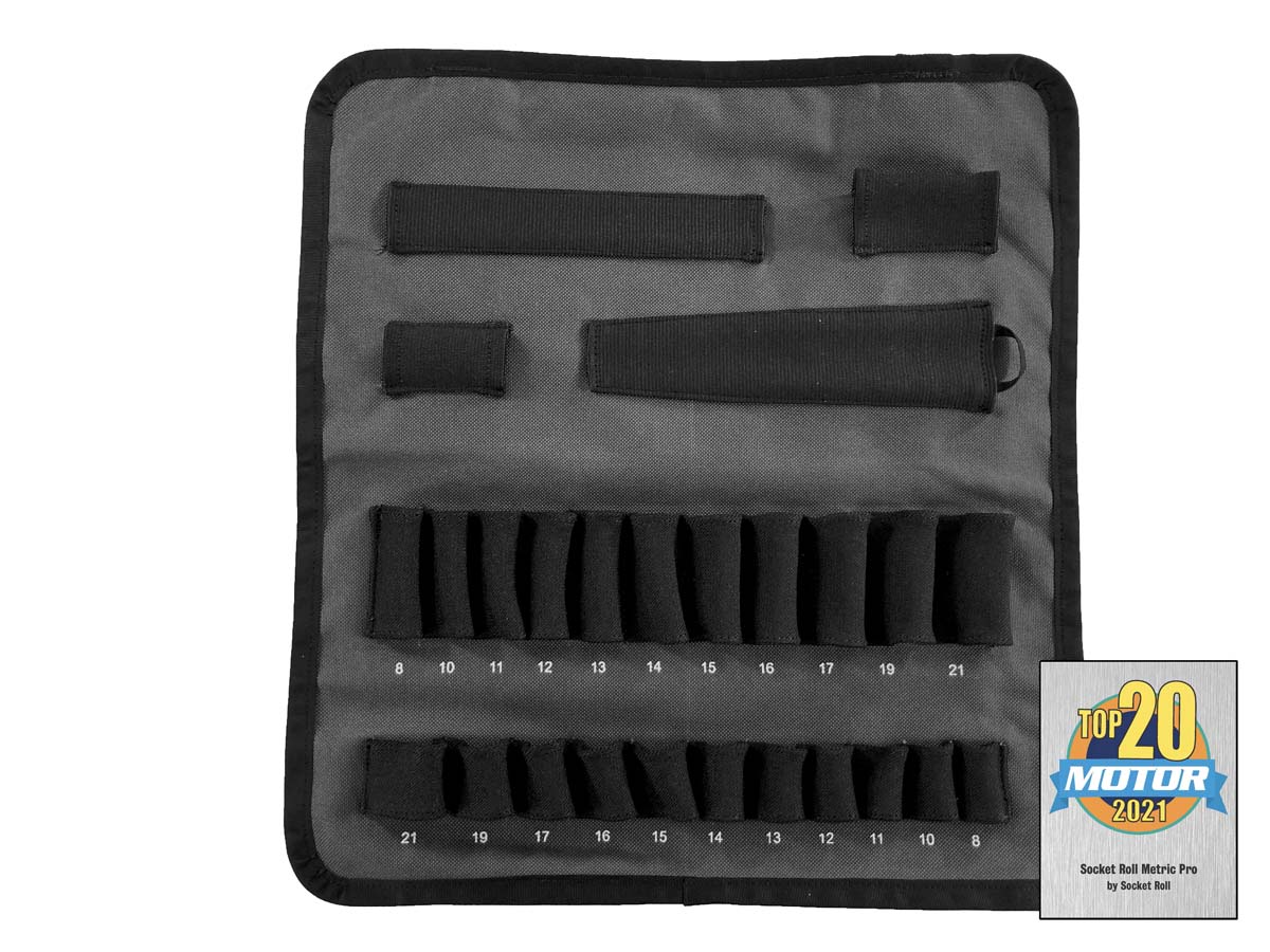 Socket Organizer - Socket Roll Metric Pro