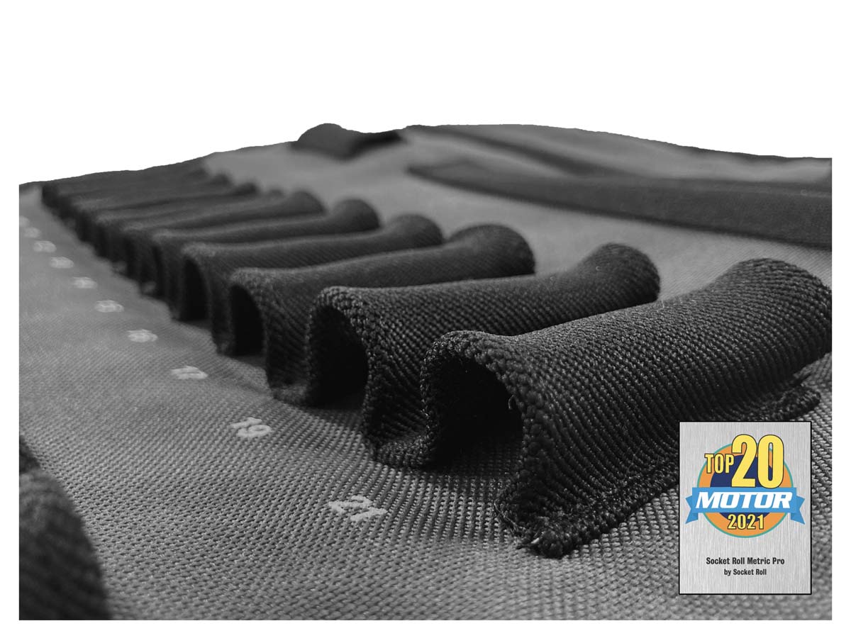 Socket Organizer - Socket Roll Metric Pro