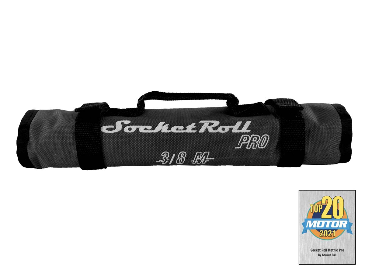 Socket Organizer - Socket Roll Metric Pro